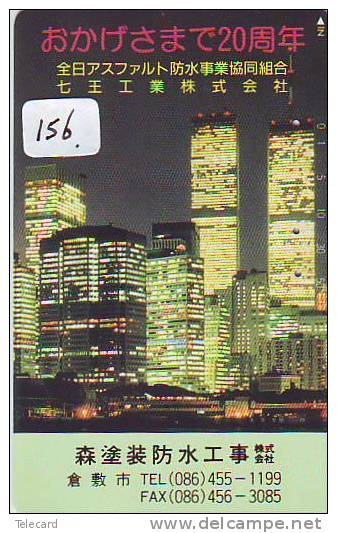 Telecarte Statue Of Liberty (156) Statue De La Liberte Twins Towers New York USA  Phonecard - Paysages