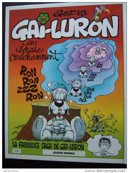 GAI- LURON / ALBUM DOUBLE/ GOTLIB/ FRANCE LOISIRS/ 1993 - Gotlib