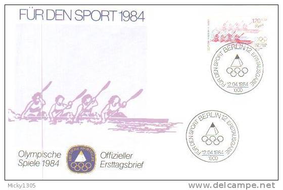 Germany / Berlin -  Mi-Nr 716/718 FDC (U394)- - 1981-1990