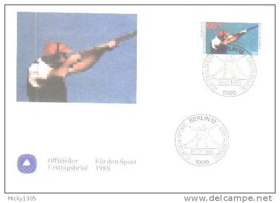 Germany / Berlin -  Mi-Nr 801/803 FDC (U398)- - 1981-1990