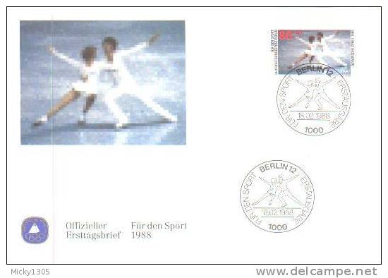 Germany / Berlin -  Mi-Nr 801/803 FDC (U398)- - 1981-1990