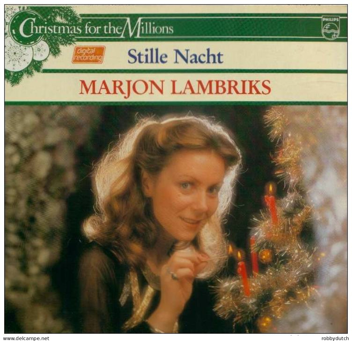 * LP * MARJON LAMBRIKS - STILLE NACHT - Kerstmuziek