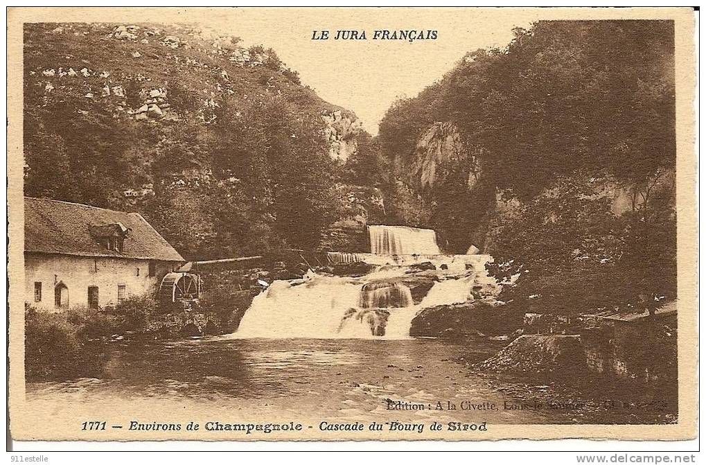 39  Cascade Du Bourg De Sirod - Champagnole