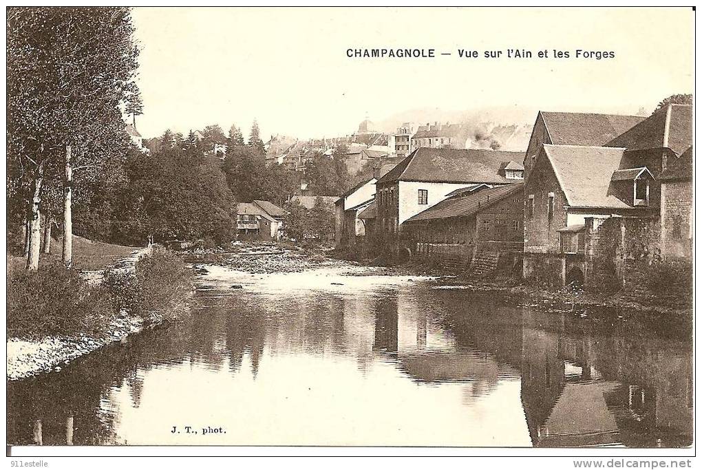 39  Champagnole - Vur Sur L Ain Et Les Forges - Champagnole