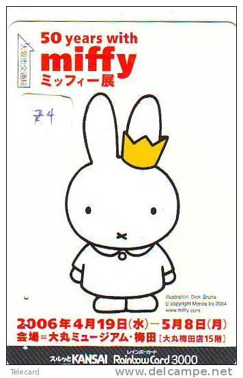 NIJNTJE * MIFFY * DICK BRUNA * RABBIT Le Lapin * Konijn Kaninchen (74) - BD