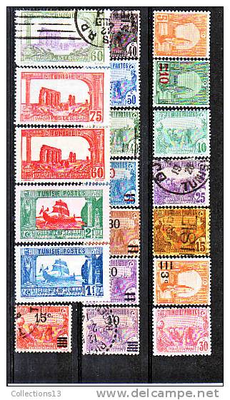 TUNISIE - 20 Timbres* Et Obli - Unused Stamps