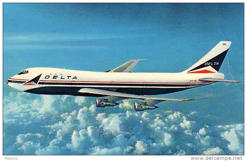 Delta Boeing 747 Avion Plane Aircraft - 1946-....: Modern Era