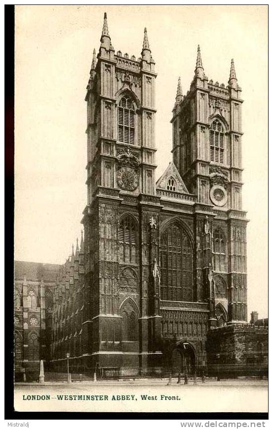 Brand New PPC - London - Westminster Abbey, West Front - Westminster Abbey