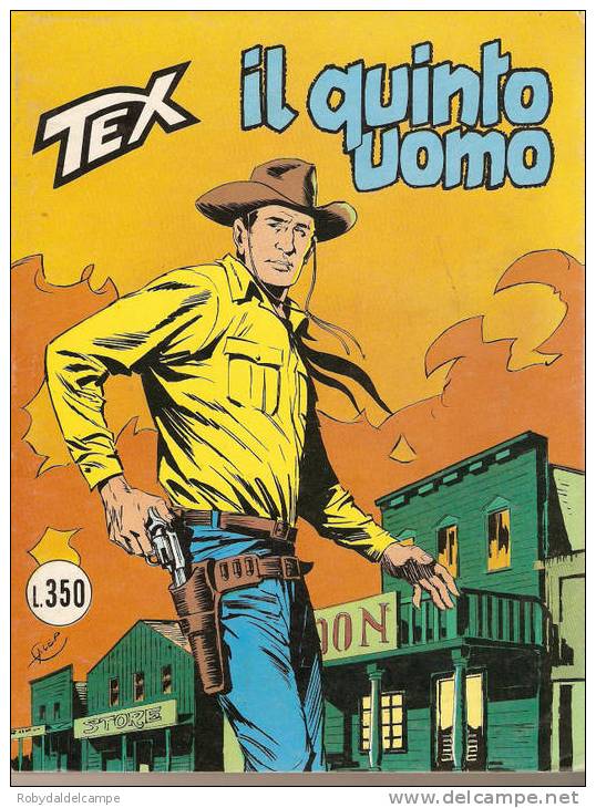 TEX - N. 180 - Ristampa Dei Primi Anni '80 - Costina Bianca - Perfetto - Tex