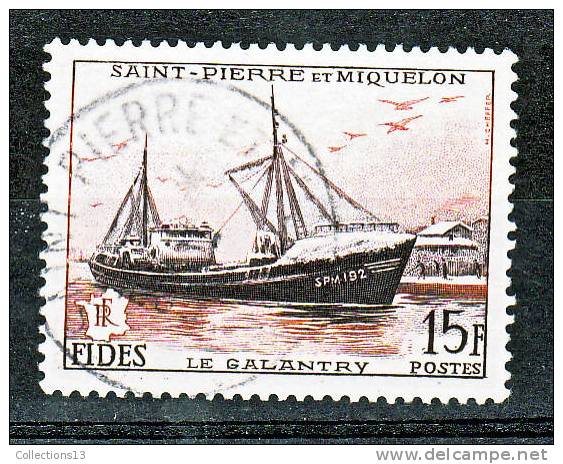 SAINT PIERRE ET MIQUELON - 352 Obli Cote 4 Euros Depart à 10% - Used Stamps