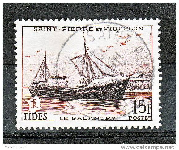 SAINT PIERRE ET MIQUELON - 352 Obli Cote 4 Euros Depart à 10% - Used Stamps