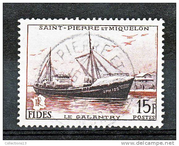 SAINT PIERRE ET MIQUELON - 352 Obli Cote 4 Euros Depart à 10% - Oblitérés