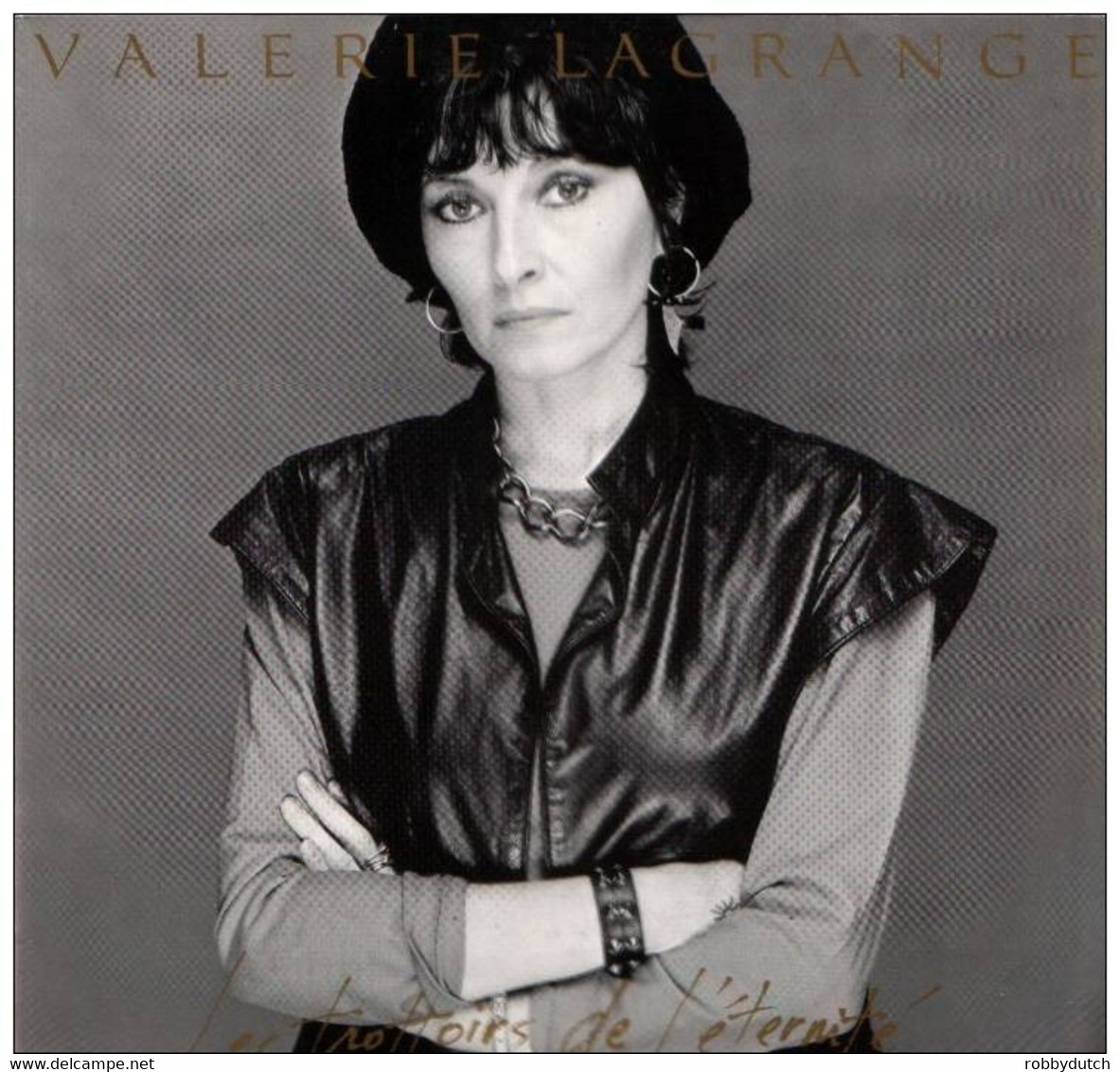 * LP * VALERIE LAGRANGE - LES TROTTOIRS DE L'ÉTERNITÉ (1983 Ex!!!) - Rock