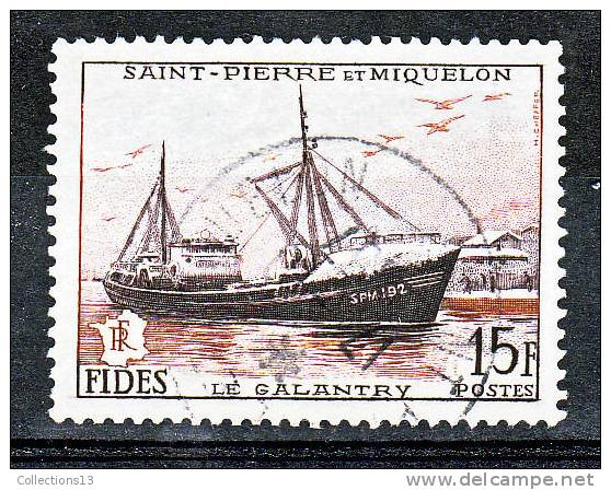 SAINT PIERRE ET MIQUELON - 352 Obli Cote 4 Euros Depart à 10% - Used Stamps