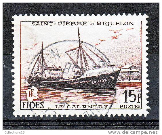 SAINT PIERRE ET MIQUELON - 352 Obli Cote 4 Euros Depart à 10% - Used Stamps