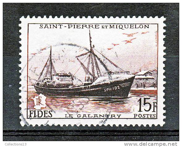 SAINT PIERRE ET MIQUELON - 352 Obli Cote 4 Euros Depart à 10% - Used Stamps