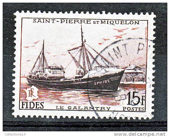 SAINT PIERRE ET MIQUELON - 352 Obli Cote 4 Euros Depart à 10% - Oblitérés