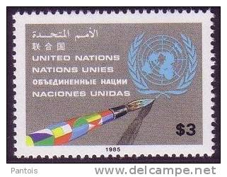 ONU UNO UN New York N° 437 ** . 1985 - Unused Stamps