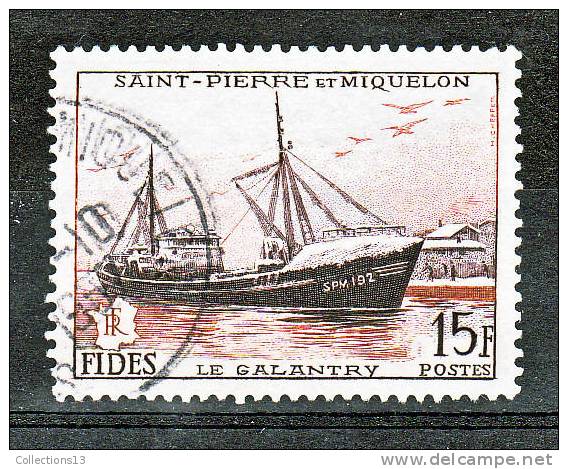 SAINT PIERRE ET MIQUELON - 352 Obli Cote 4 Euros Depart à 10% - Used Stamps