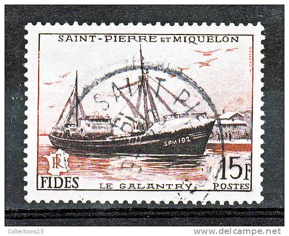 SAINT PIERRE ET MIQUELON - 352 Obli Cote 4 Euros Depart à 10% - Used Stamps