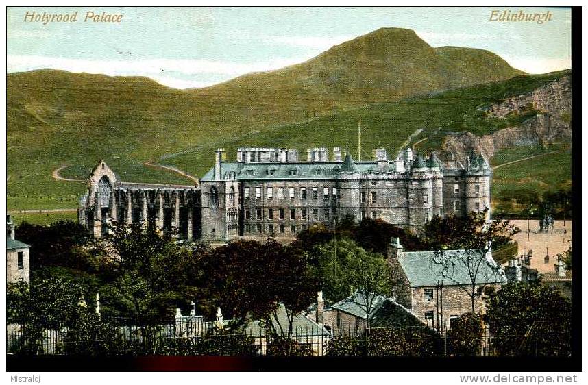 Brand New Tinted PPC, Early 1900's - Edinburgh - Holyrood Palace - Midlothian/ Edinburgh