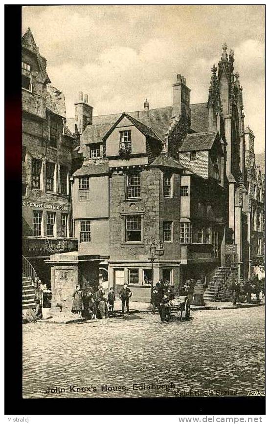 Brand New PPC, Early 1900's - Edinburgh - John Knox's House, Well Animated - Midlothian/ Edinburgh