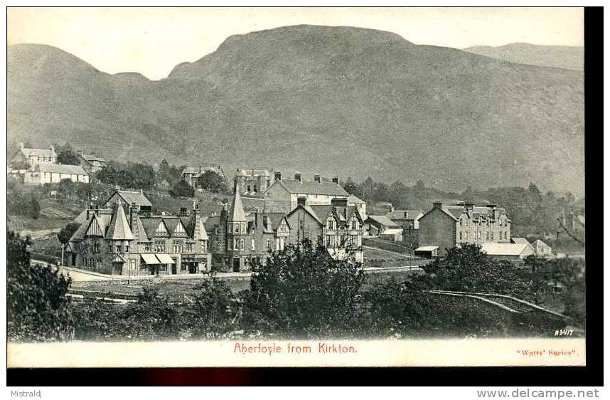 Brand New PPC, Early 1900's - Aberfoyle From Kirkton - Stirlingshire