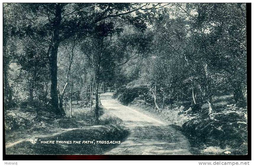 Brand New PPC, Early 1900´s - Trossachs - "Where Twines The Path" - Stirlingshire