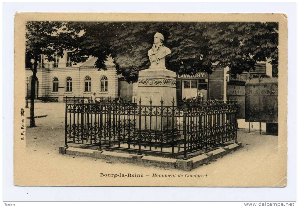 92 - Monument Du Condorcet à Bourg La Reine - Bourg La Reine