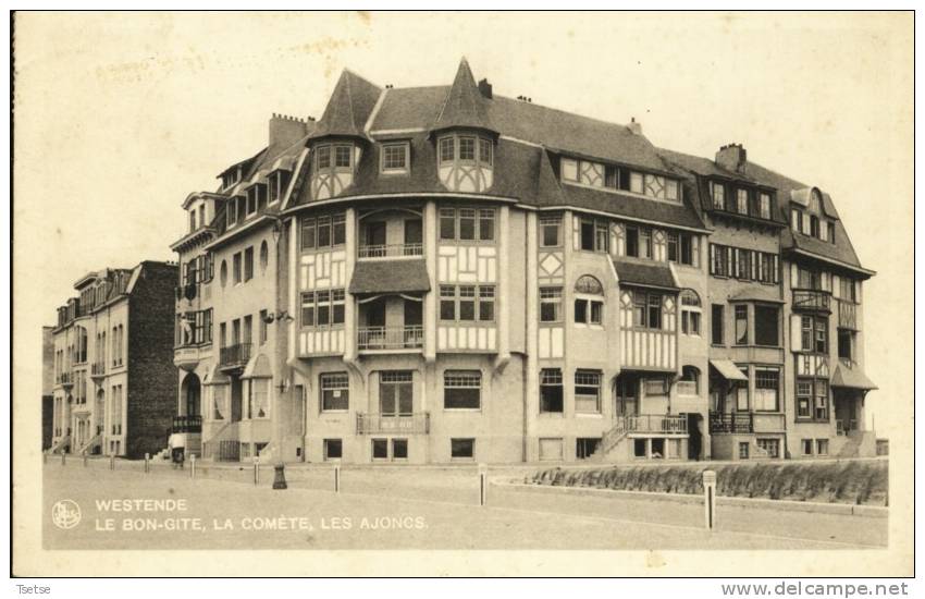 Westende - Le Bon-Gite, La Comète, Les Ajoncs -1936 - Westende