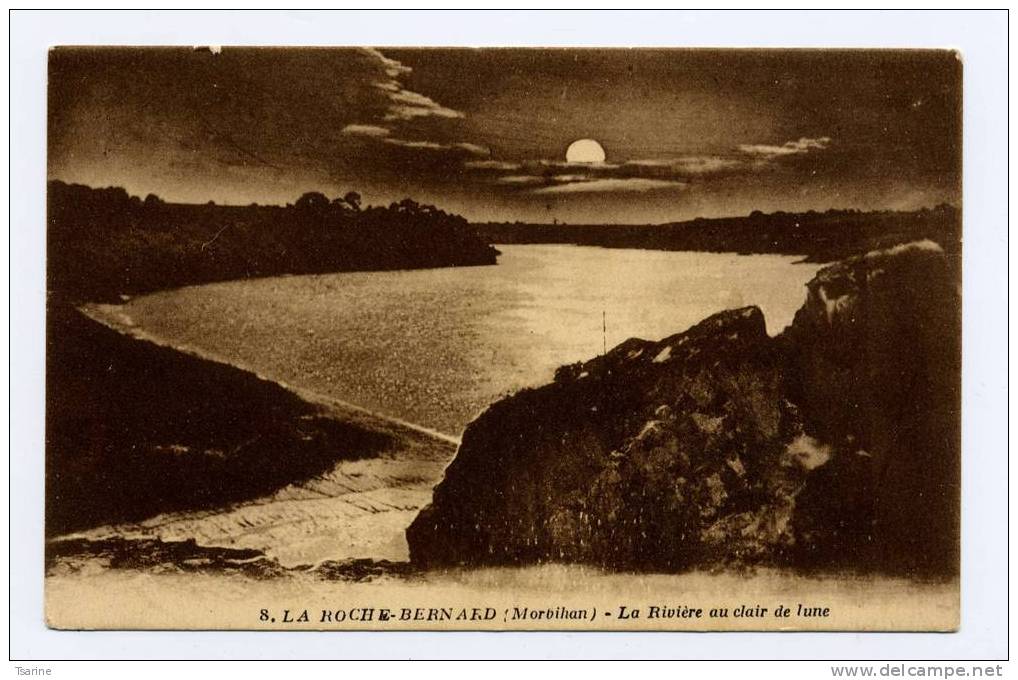 56 - La Rivière Au Clair De Lune à LA ROCHE BERNARD - La Roche-Bernard