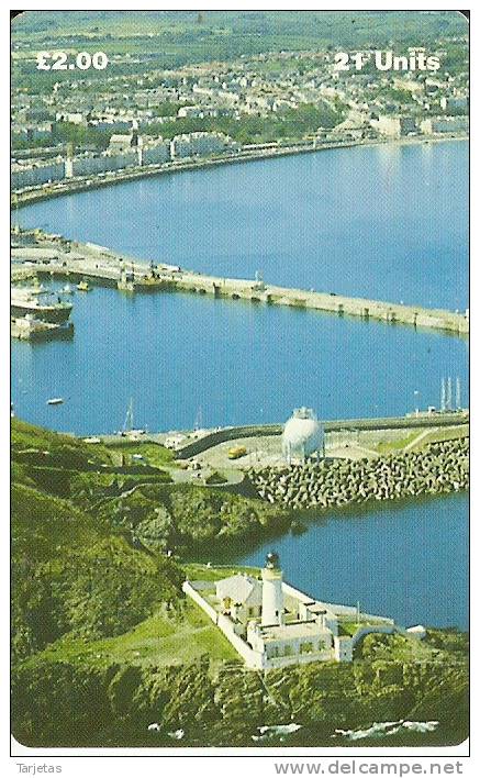 TARJETA DE UN FARO DE LA ISLA DE MAN DOUGLAS HEAD (LIGHTHOUSE) - Lighthouses