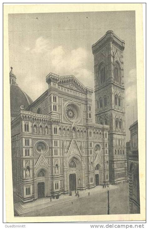 Firenze.Facciata Della Cattedrale. - Firenze (Florence)
