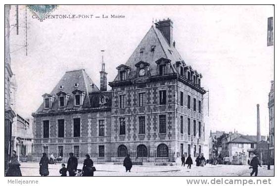 Cpa Charenton Le Pont (94) La Mairie , Animée ,  1905 - Charenton Le Pont