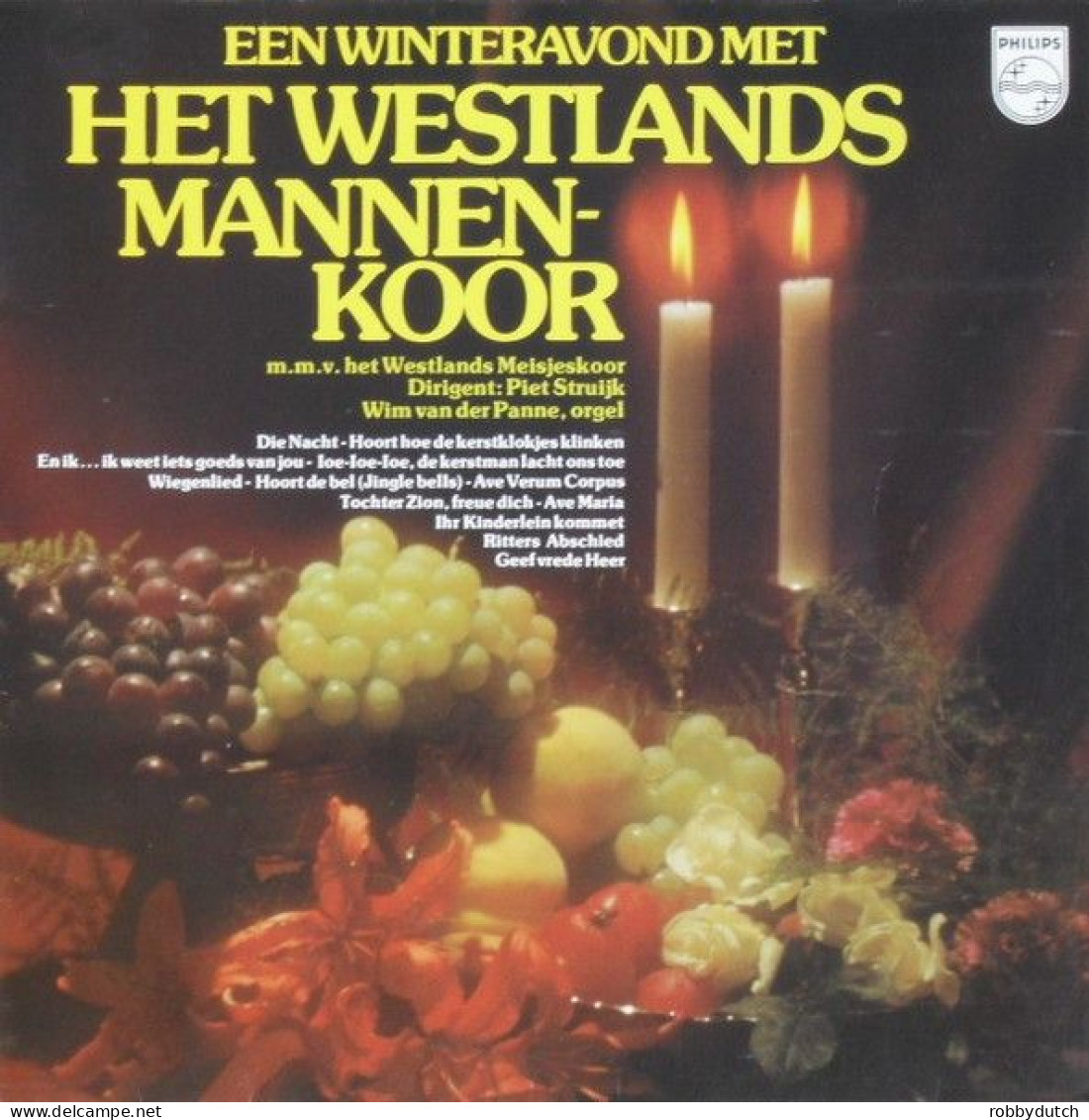 * LP * EEN WINTERAVOND MET HET WESTLANDS MANNENKOOR - Chants De Noel