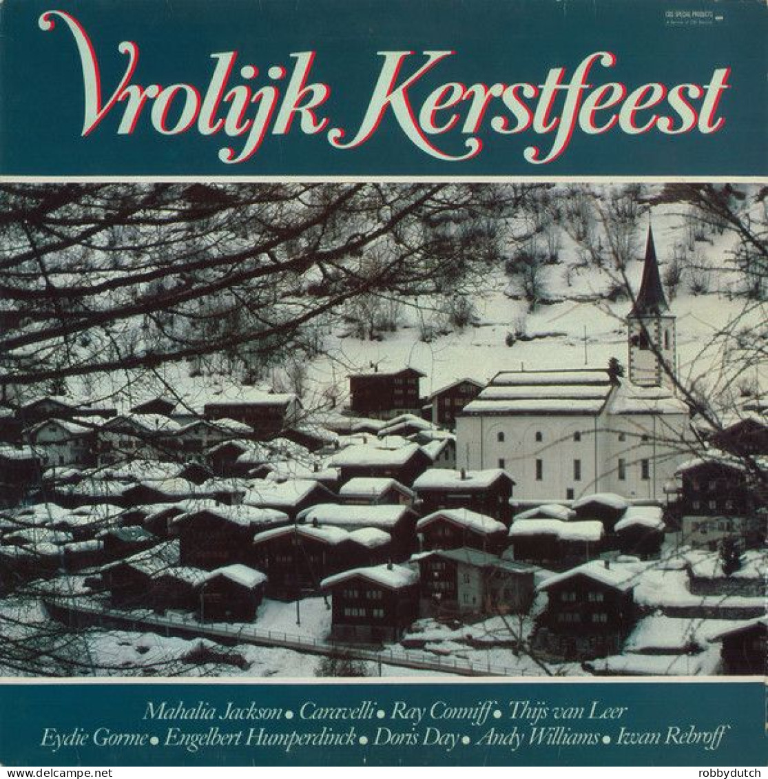 * LP * VROLIJK KERSTFEEST - VARIOUS ARTISTS - Kerstmuziek