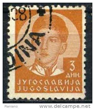 PIA - YUG - 1935 - Re Pietro II - (Un 283) - Usados