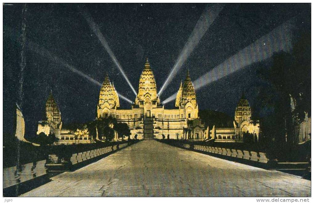 CP 236 Temple ANGHOR-VAT écrite Lors De L'expo De PARIS 1931 - Thaïland