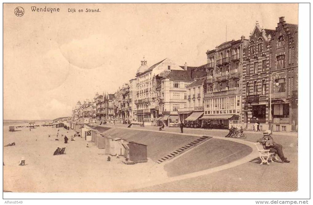 Wenduine Dijk En Strand - Wenduine