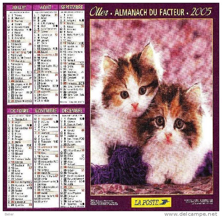 CALENDRIER ALMANACH 2005 - Formato Grande : 2001-...