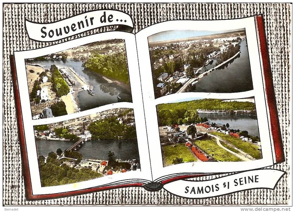 SAMOIS SUR SEINE....SOUVENIR DE.... - Samois