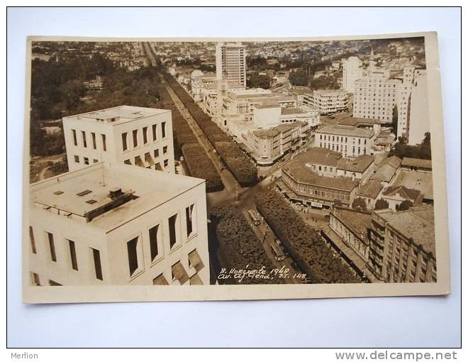Belo Horizonte, Aerial View, Brazil   RPPC FOTO-AK  Cca 1948  VF  D4802 - Belo Horizonte