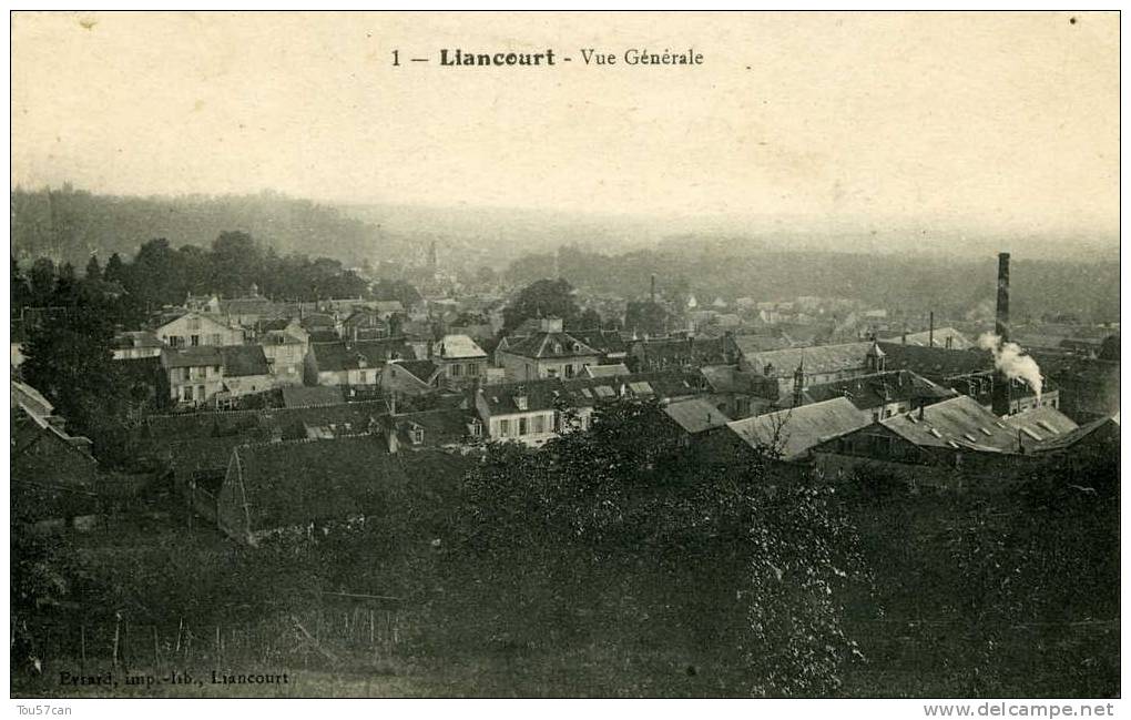 LIANCOURT - OISE - BELLE CPA A PETIT PRIX . - Liancourt