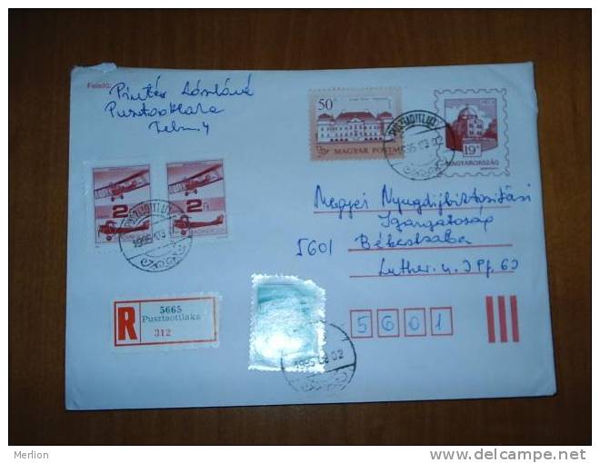 Hongrie Hungary Ungarn Courrier Moderne, Cover, Local Franking D5046 - Covers & Documents