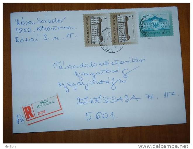 Hongrie Hungary Ungarn Courrier Moderne, Cover, Local Franking D5053 - Covers & Documents
