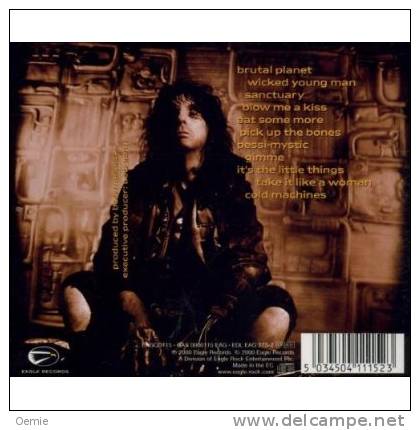 ALICE  COOPER   BRUTAL  PLANET - Hard Rock & Metal