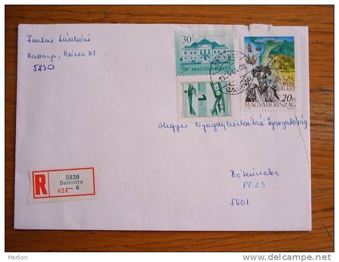 Hongrie Hungary Ungarn Courrier Moderne, Cover, Local Franking D5099 - Cartas & Documentos