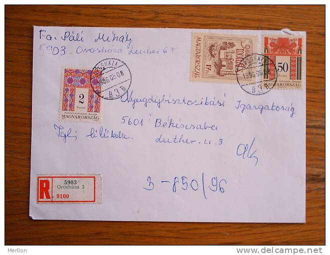 Hongrie Hungary Ungarn Courrier Moderne, Cover, Local Franking D5119 - Covers & Documents
