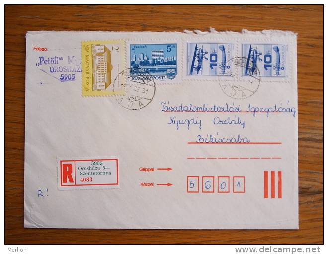 Hongrie Hungary Ungarn Courrier Moderne, Cover, Local Franking D5120 - Briefe U. Dokumente