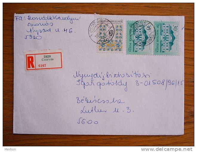 Hongrie Hungary Ungarn Courrier Moderne, Cover, Local Franking D5122 - Cartas & Documentos